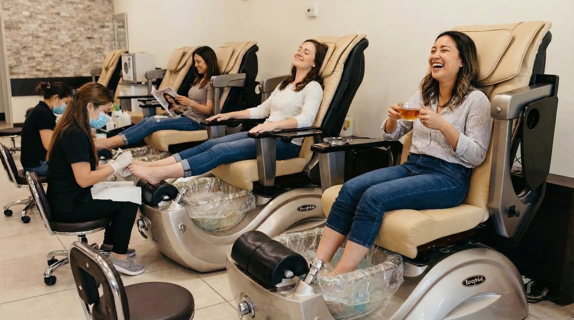 Chat with June — NAILSHINE AI Concierge